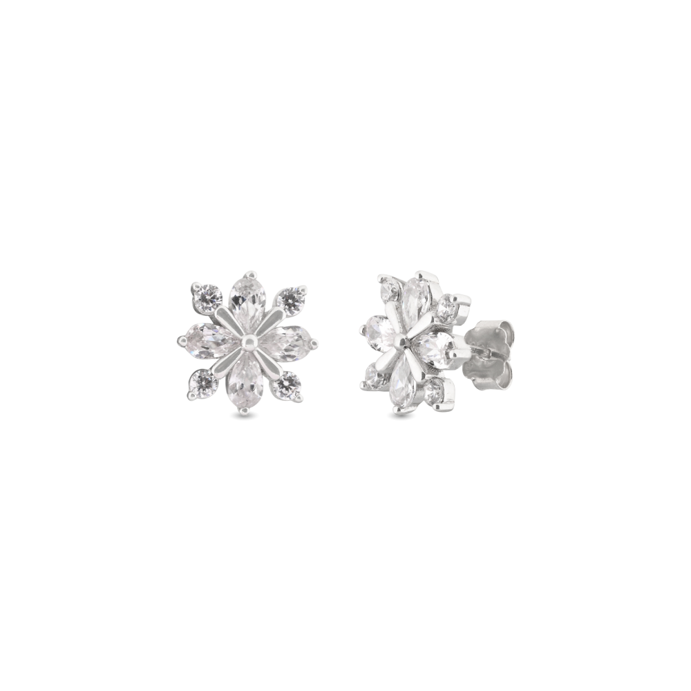 LeZilver's 92.5 Zircon Stones Earrings for Women (3.23 gms)