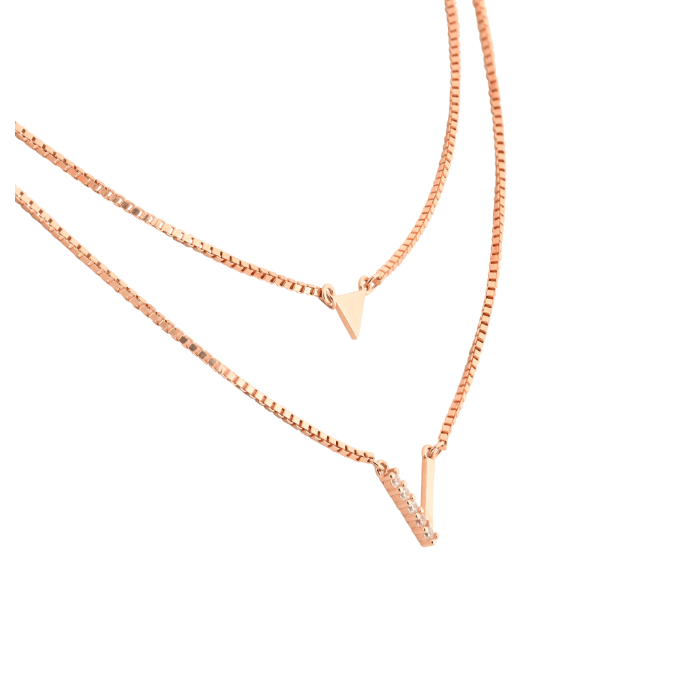 LeZilver's Rose Gold Chain for women