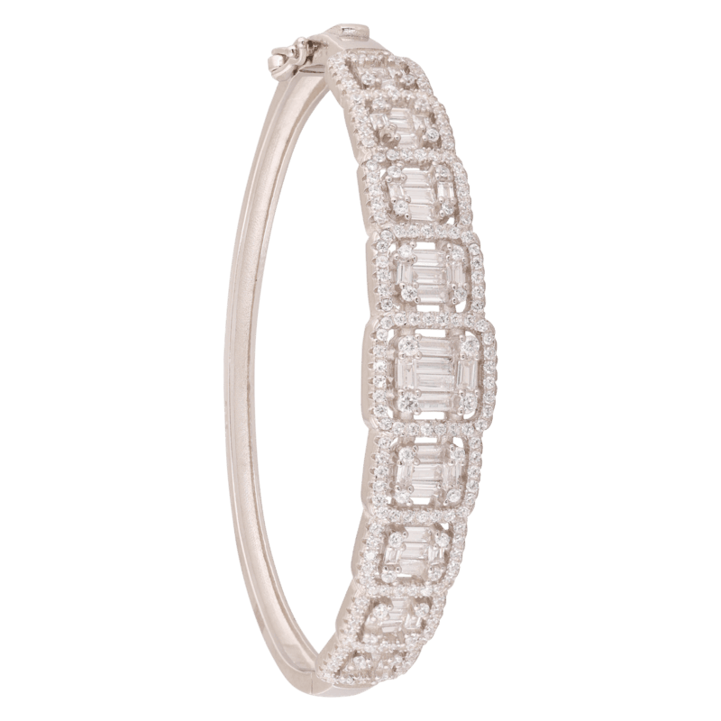 LeZilver's Stylish Silver Kada for Women | Affordable Luxury | Pan India Delivery