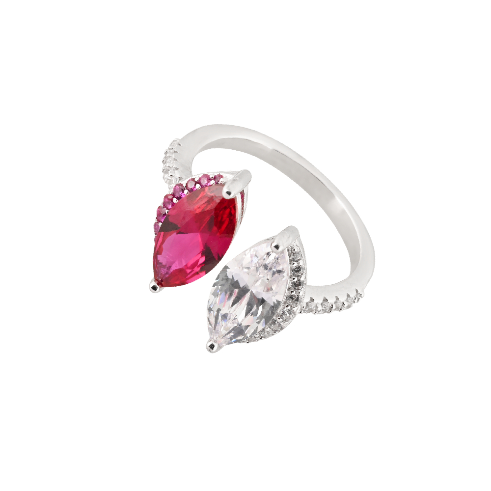 LeZilver 92.5 Silver Rings | Modern Craft, Timeless Shine for Women Weight 3.72 Gms