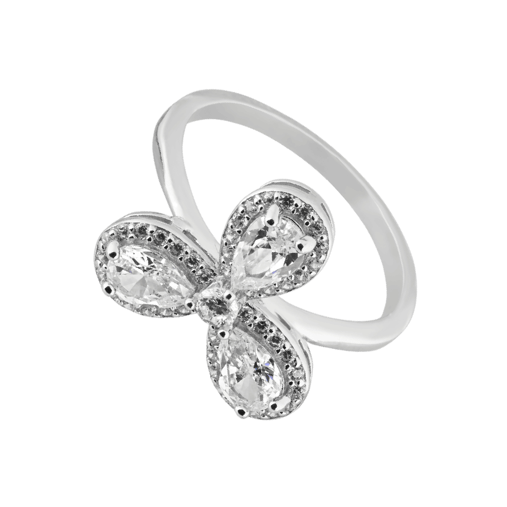 LeZilver Silver Rings for Women | Where Modern Style Meets Pure Silver ( 3.65 gms )