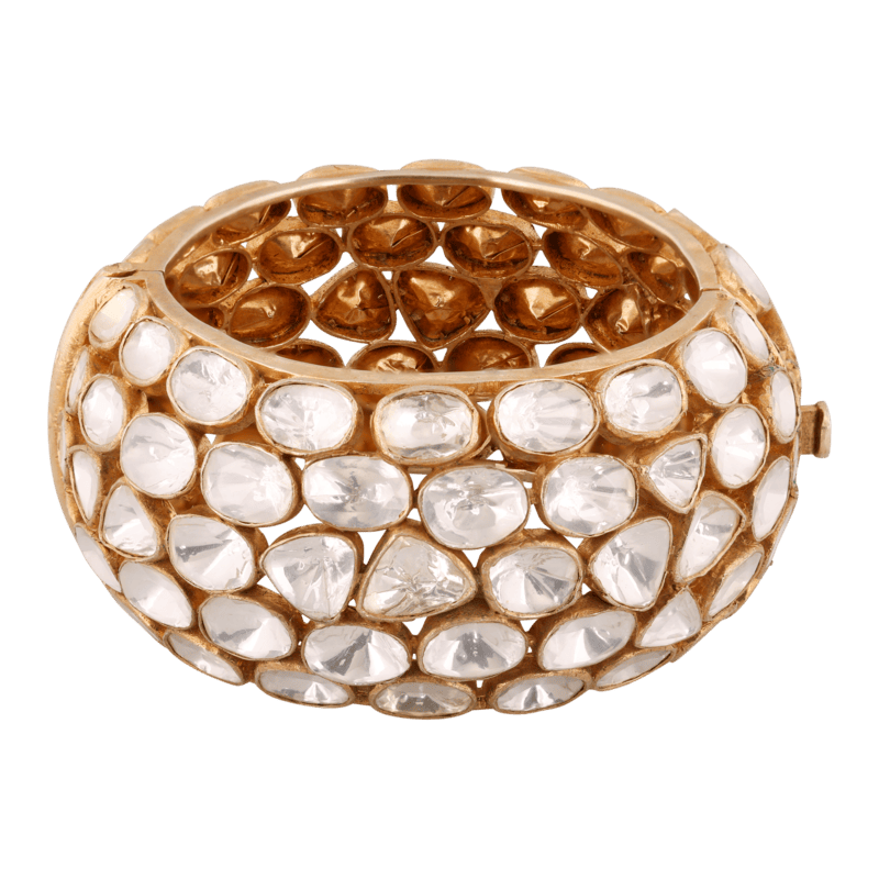 LeZilver Ethnic Silver Kada for Women | Traditional Charm, Contemporary Elegance | PAN INDIA Delivery