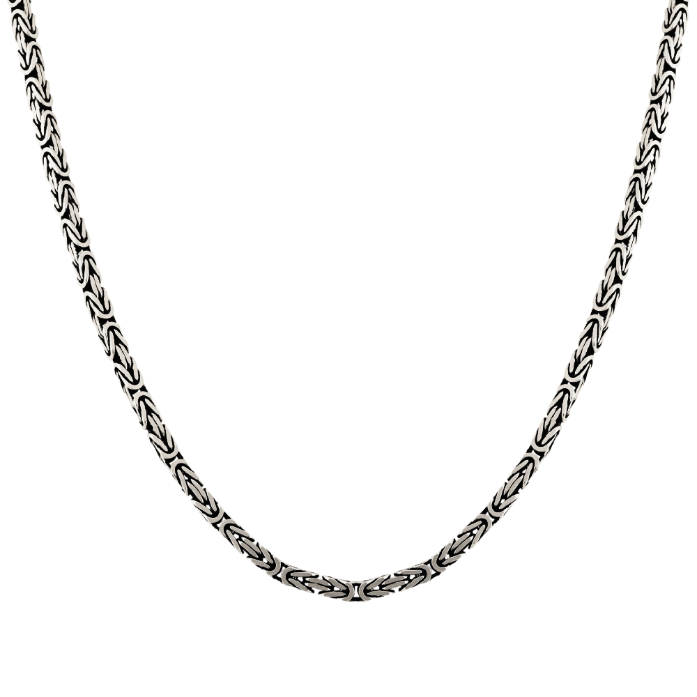 LeZilver 92.5 Pure Silver Chain for Men | Sleek, Strong & Everyday Classic