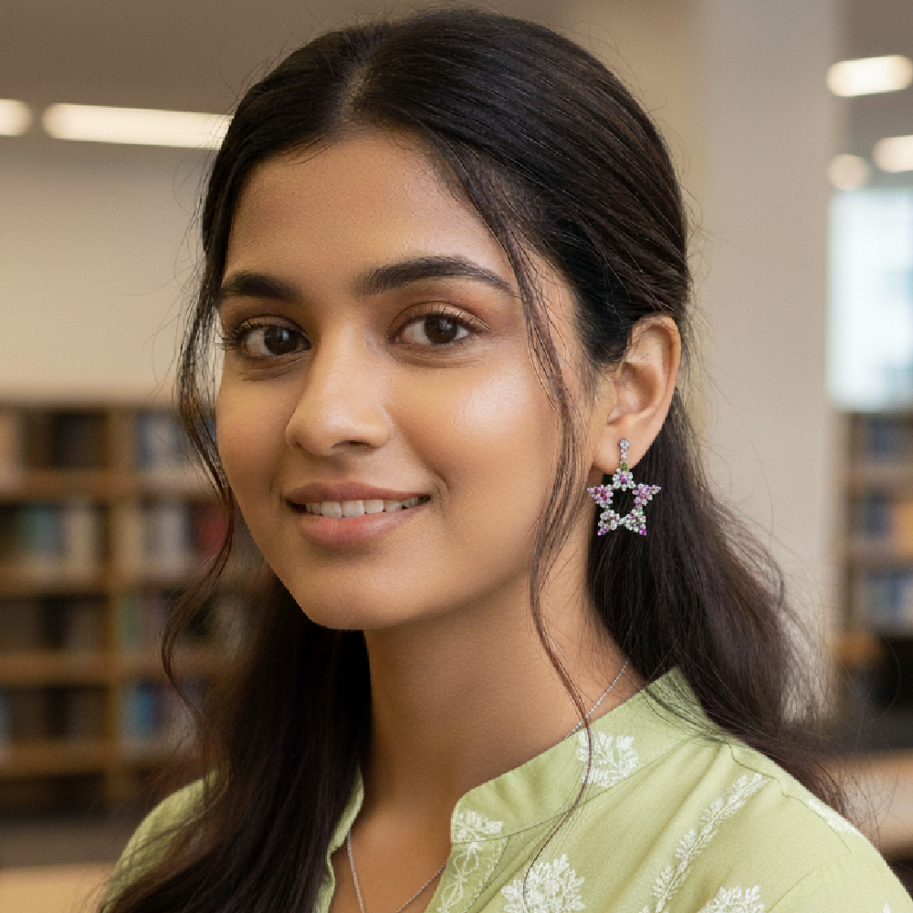 LeZilver 92.5 Silver Earrings for Women � Handcrafted Elegance in Every Shine