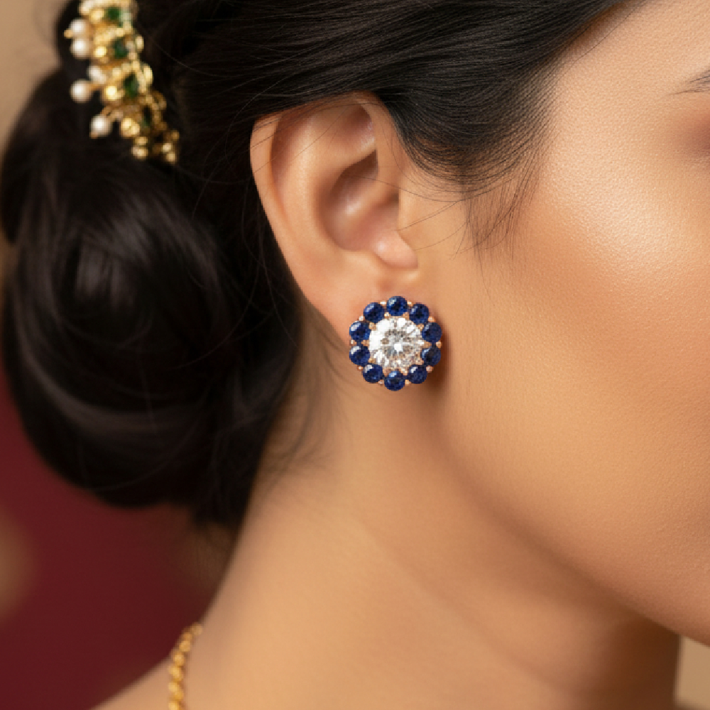 LeZilver Sleek & Stylish 92.5 Silver Earrings | Everyday Wear | Trendy Gift for Her ( 2.55 gms )