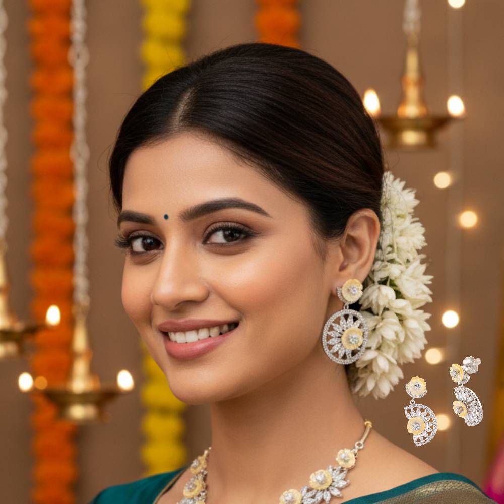 LeZilver's Earrings Set for Women 