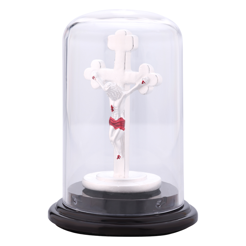 Divine Jesus Silver Idol for Car Dashboard Protection | 92.5 Hallmarked | Fast Delivery