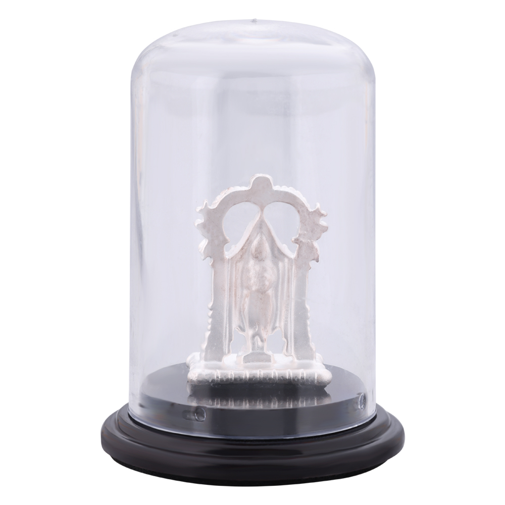 92.5 Pure Silver Lord Venkatesha Balaji Idol | Handcrafted Murti | Pan India Delivery