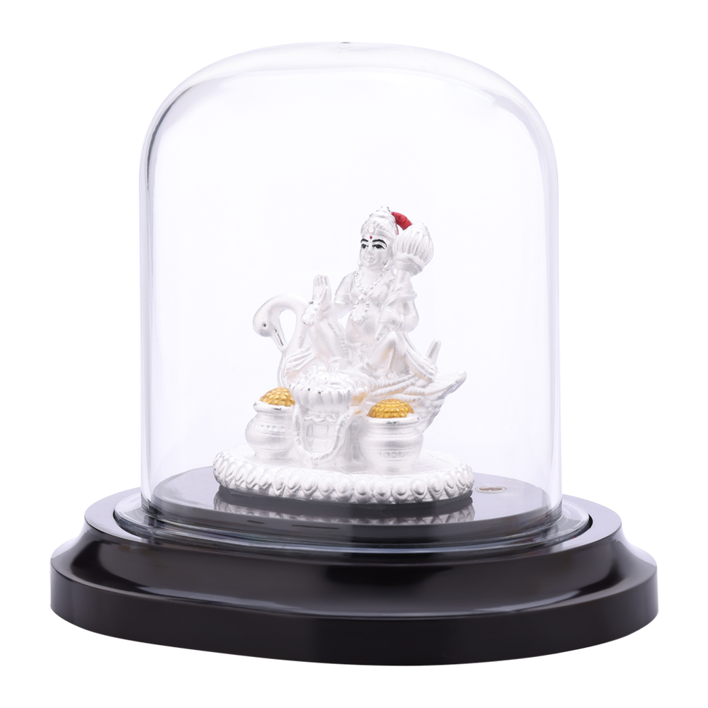 Vinayaka Silver Idol � Premium 92.5 Pure Silver Ganesha Murti (  12.98 gms)