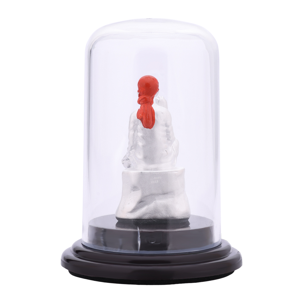 LeZilver Sai Baba Pure Silver Idol � Handcrafted Divine Murti  ( 3.57 gms )
