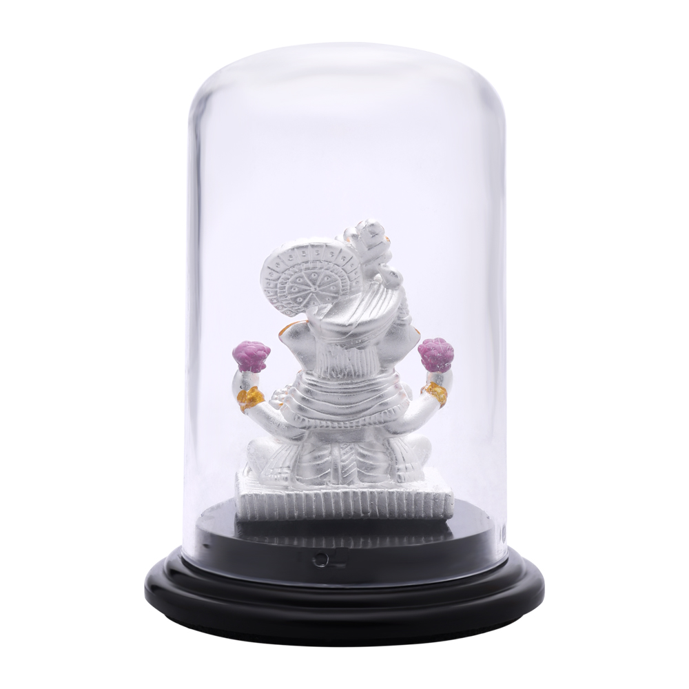 Lord Vinayakar Pure Silver Idol ( 10.18 gms) � Blessings for Prosperity & New Beginnings � LeZilver