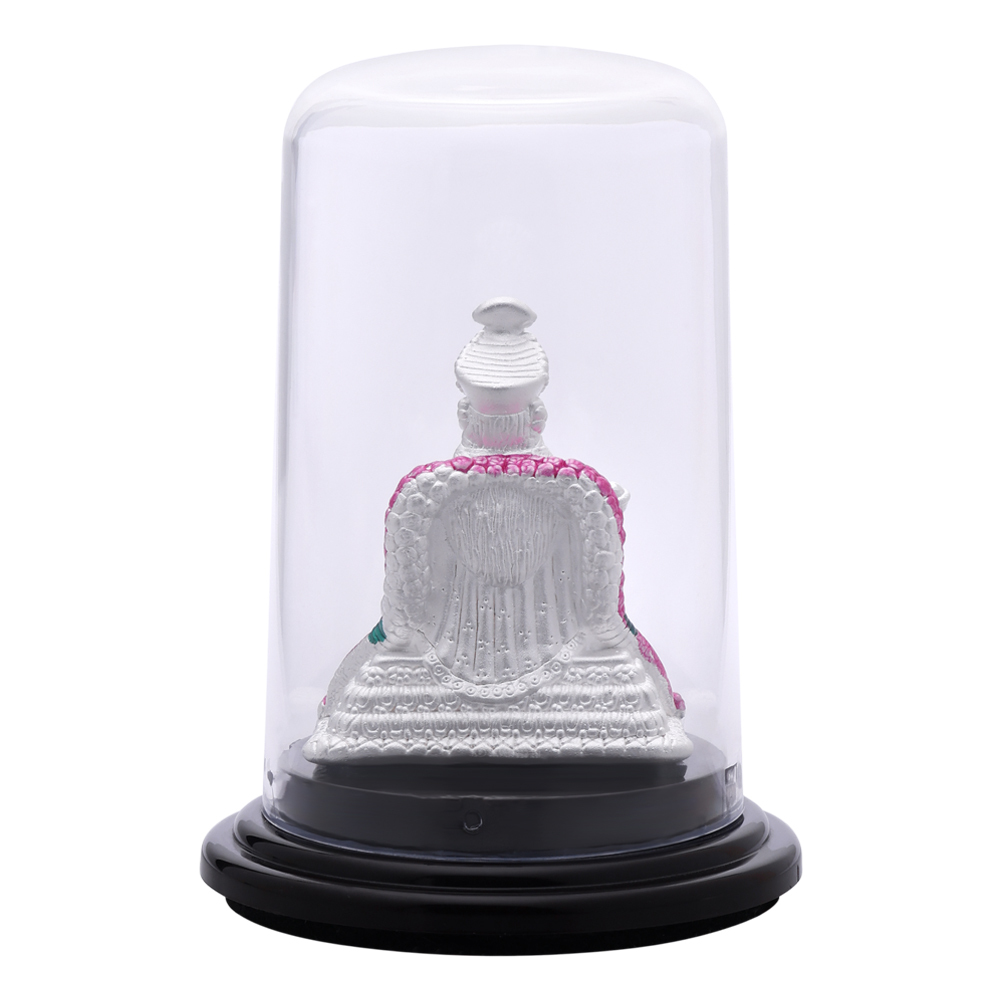 92.5 Pure Silver Saraswathi Idol � Handcrafted Goddess of Knowledge & Wisdom