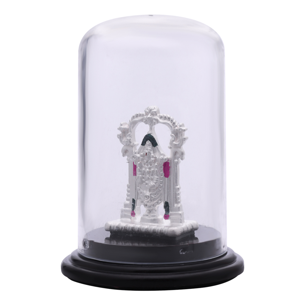 Pure Silver Balaji Idol | 92.5 Silver Lord Venkatesha Statue | Tirupati Venkateshwara Idol