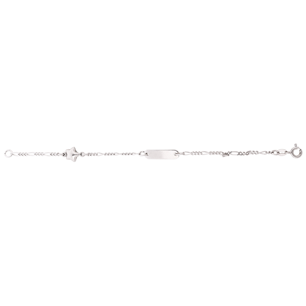 LeZilver 925 Pure Silver Baby Bracelet � Safe & Unisex