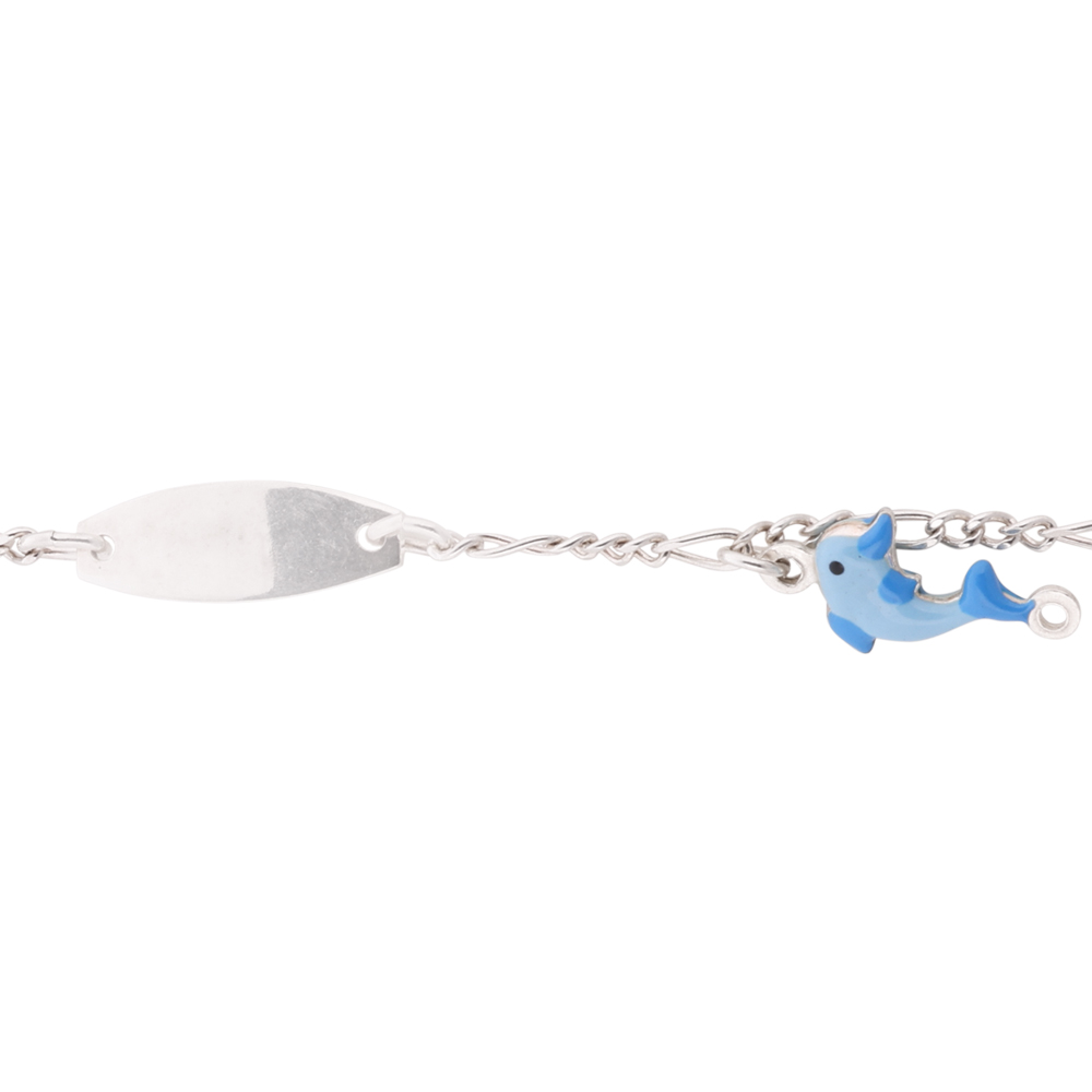LeZIlver Silver Bracelet for Babies Unisex