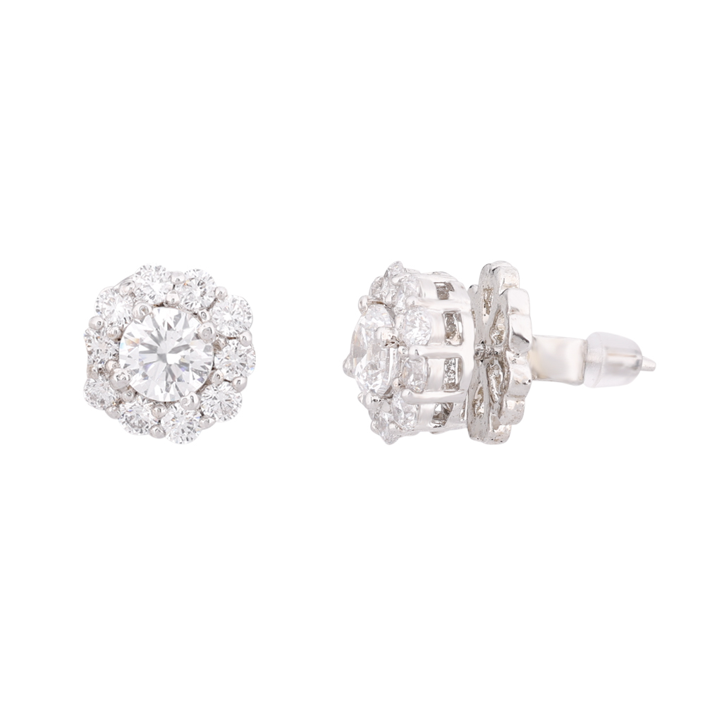 LeZilver Pure 92.5 Sterling Silver Earrings for Women | Timeless Silver Jewellery for Daily & Special Occasions | Pan-India Delivery