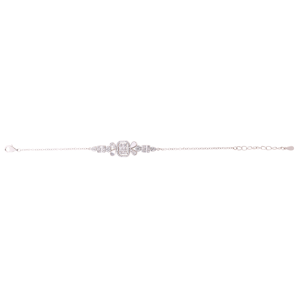 LeZilver Silver Bracelet for Women � Classic Adjustable Bracelet for Everyday Wear