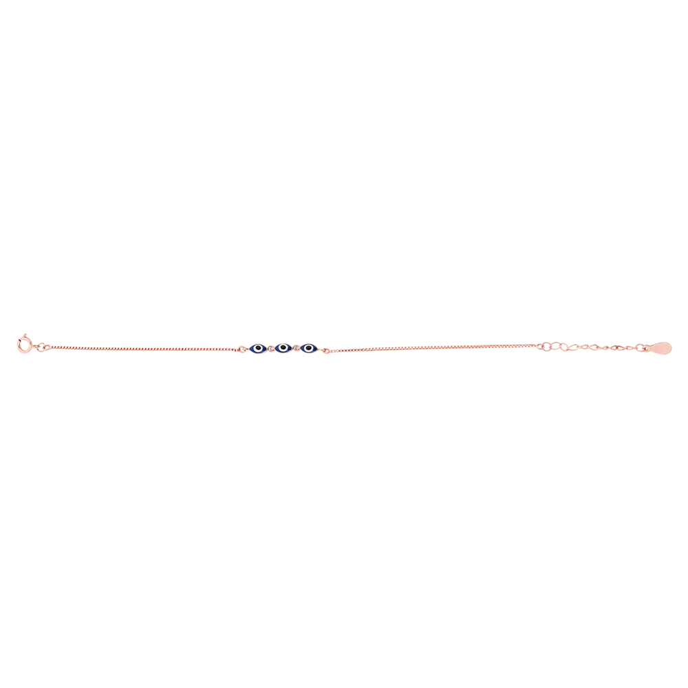 LeZilver Silver Evil Eye Bracelet for Women � Elegant Protection Jewellery