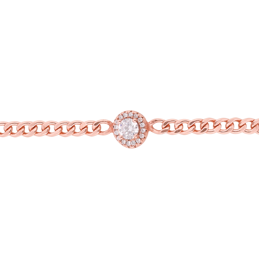 LeZilver Rose Gold Silver Bracelet for Baby � Classic Newborn Gift Jewellery