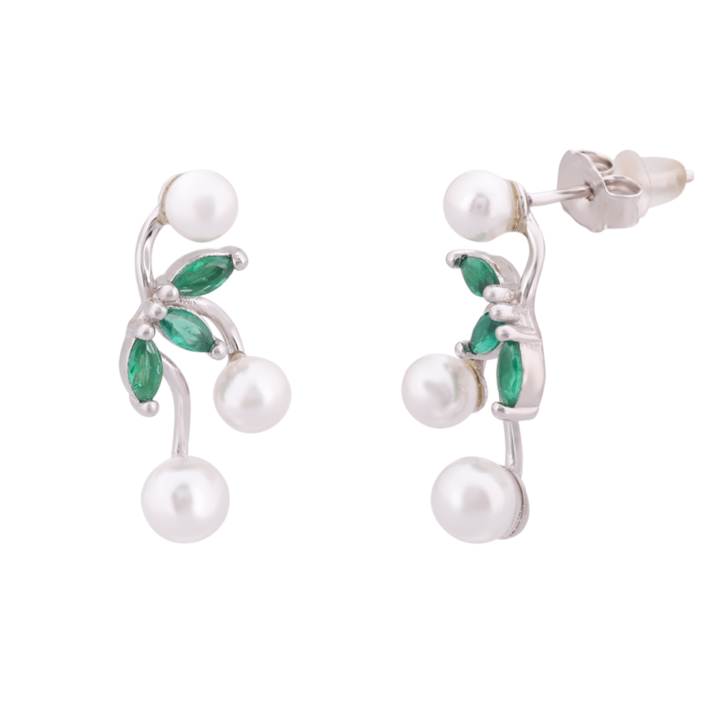 LeZilver Pure Silver Baby/Kids Earrings � Safe & Lightweight Silver Jewellery for Babies and Kids  Baby Shower Gifts