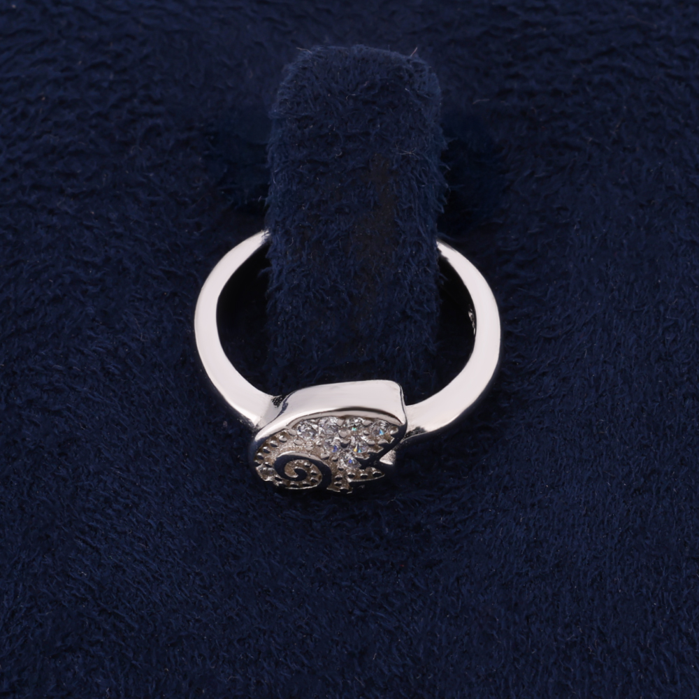 LeZilver Pure Silver Ring for Babies | Minimal Cute Design | 92.5 Sterling Silver | All India Shipping