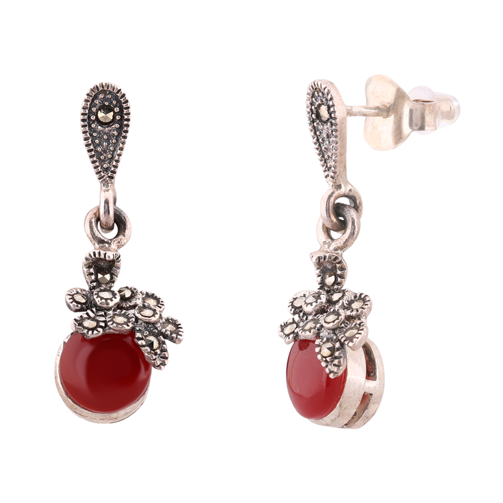LeZilver Silver Stud Earrings for Women | Minimal Daily Wear Design