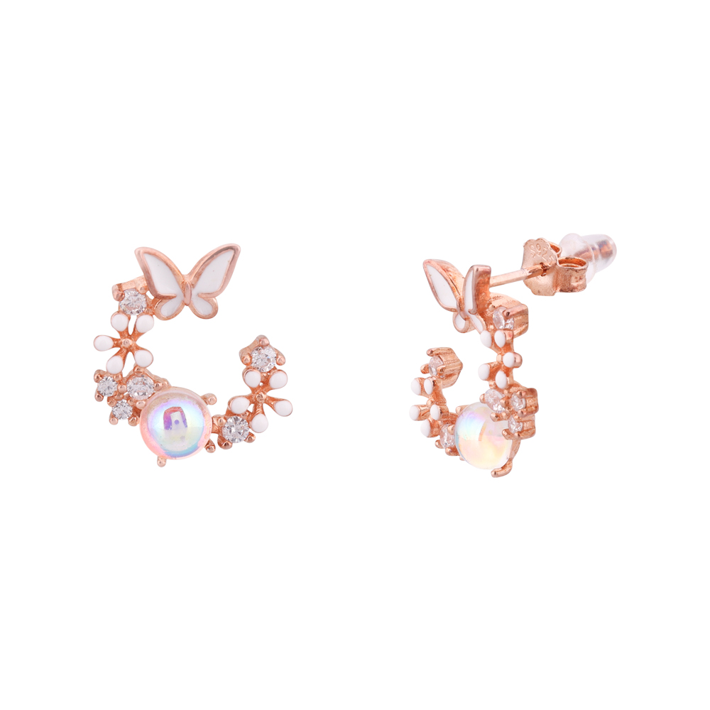 LeZilver Contemporary 92.5 Silver Earrings for Women | Lightweight Everyday Elegance