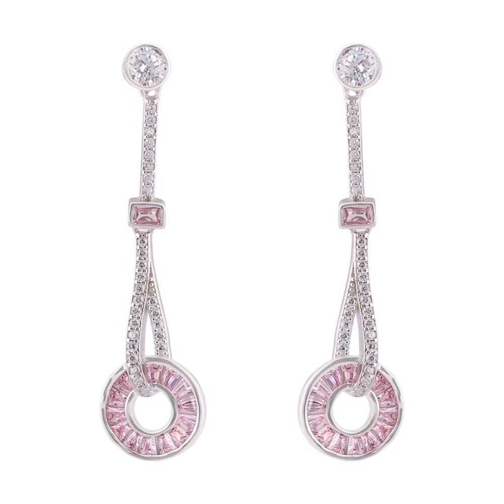 LeZilver Elegant 92.5 Silver Hoop Earrings for Women | Versatile Everyday Wear