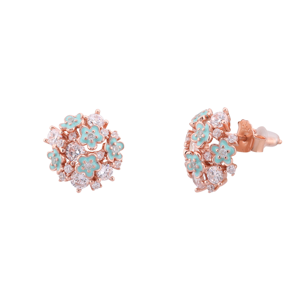 LeZilver 92.5 Pure Silver Jhumka Earrings for Women | Graceful Traditional Charm