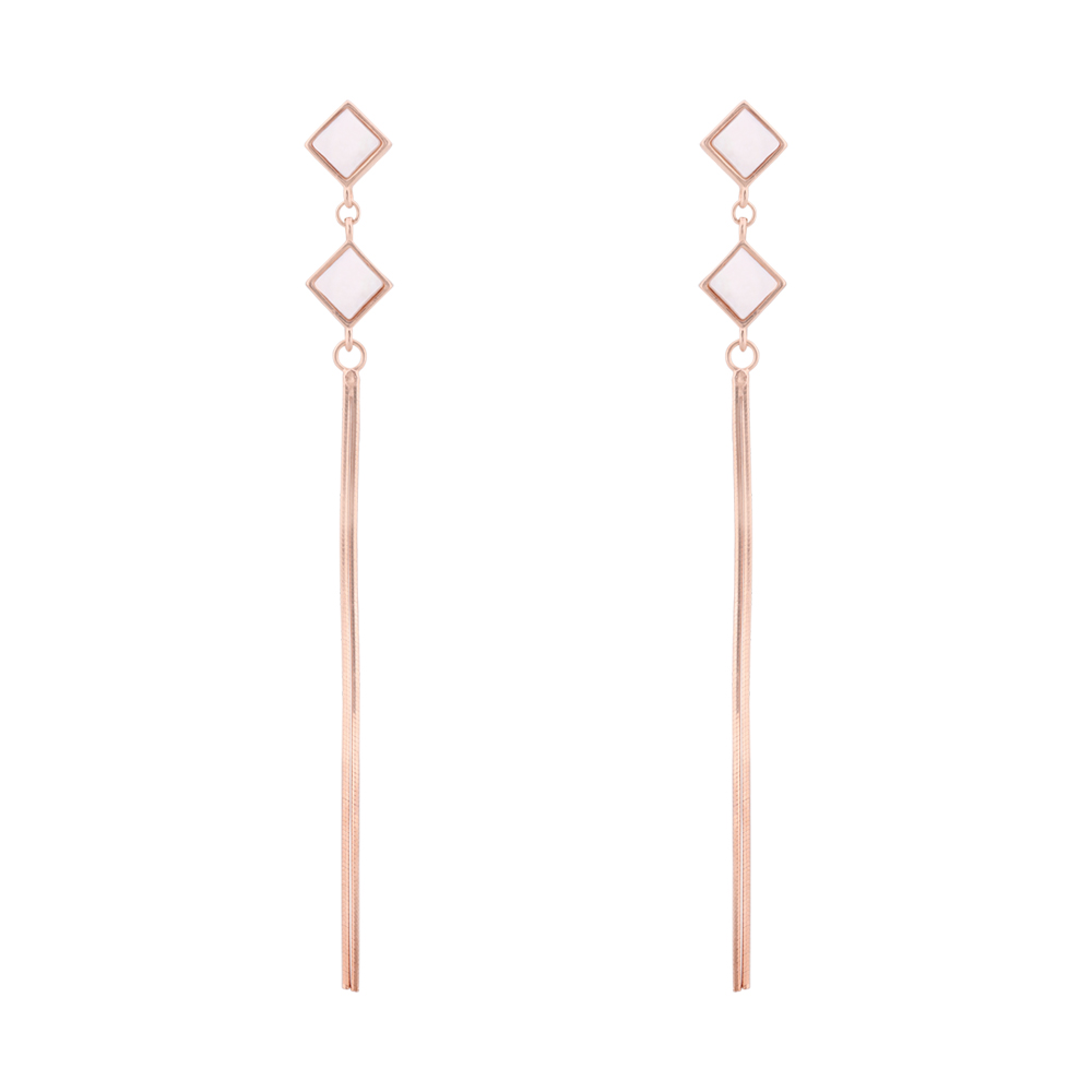 LeZilver Minimal 92.5 Pure Silver Threader Earrings for Women | Sleek Modern Look