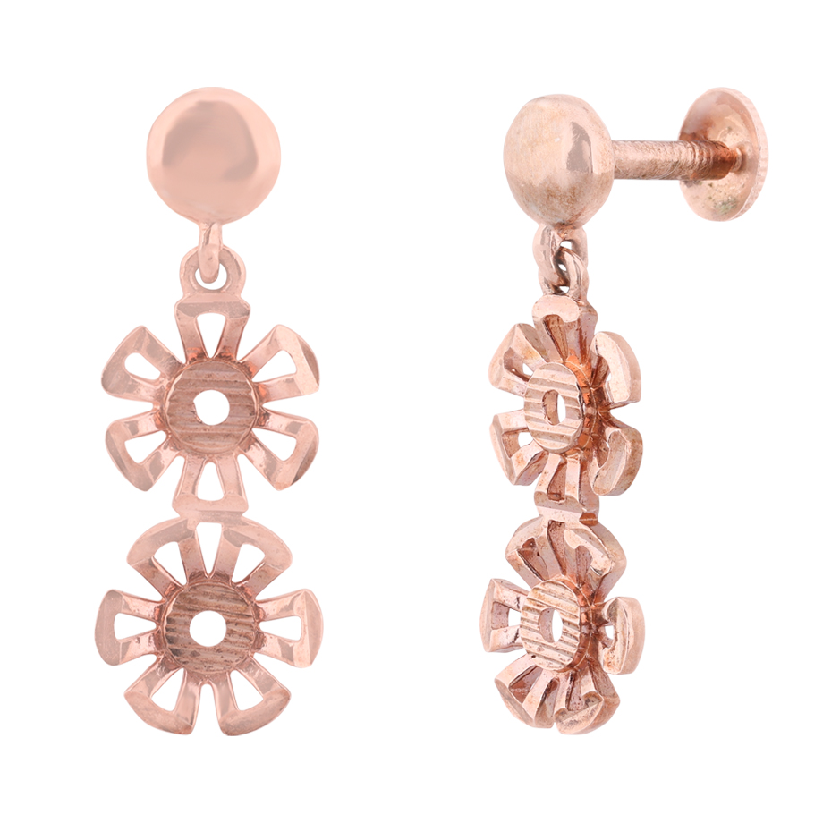 LeZilver Minimal 92.5 Pure Silver Flat Disc Stud Earrings for Women | Clean Modern Style