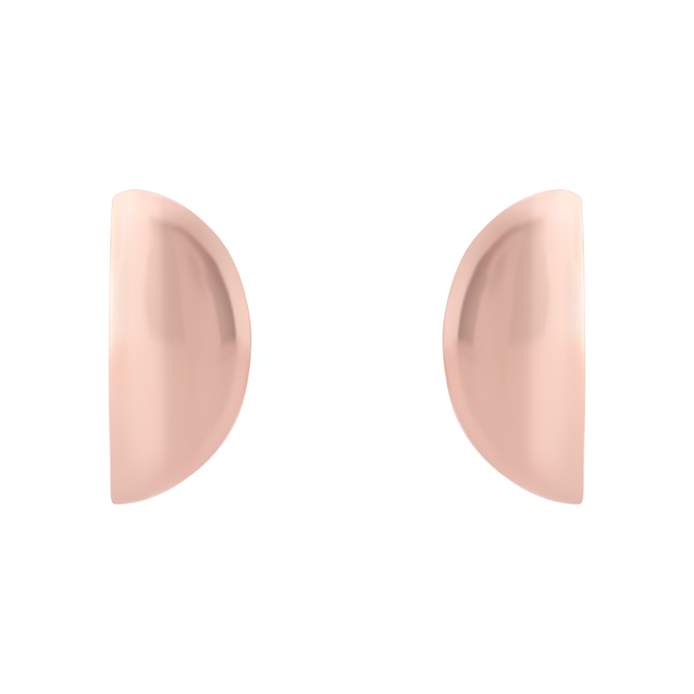LeZilver 92.5 Pure Silver Faceted Stud Earrings for Women | Subtle Radiance