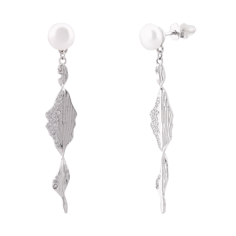 LeZilver Nova 92.5 Pure Silver Bead Stud Earrings for Women | Effortless Daily Style