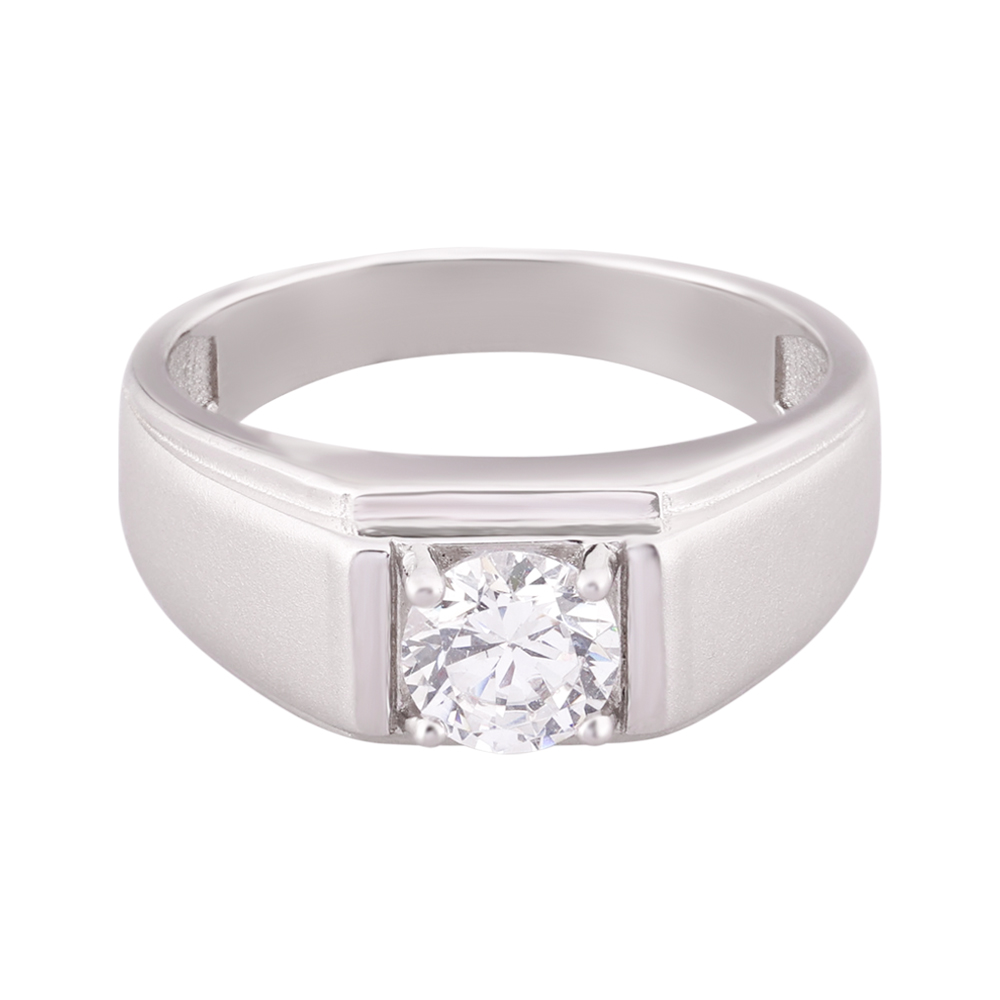 Formal Wear Silver Ring for Men