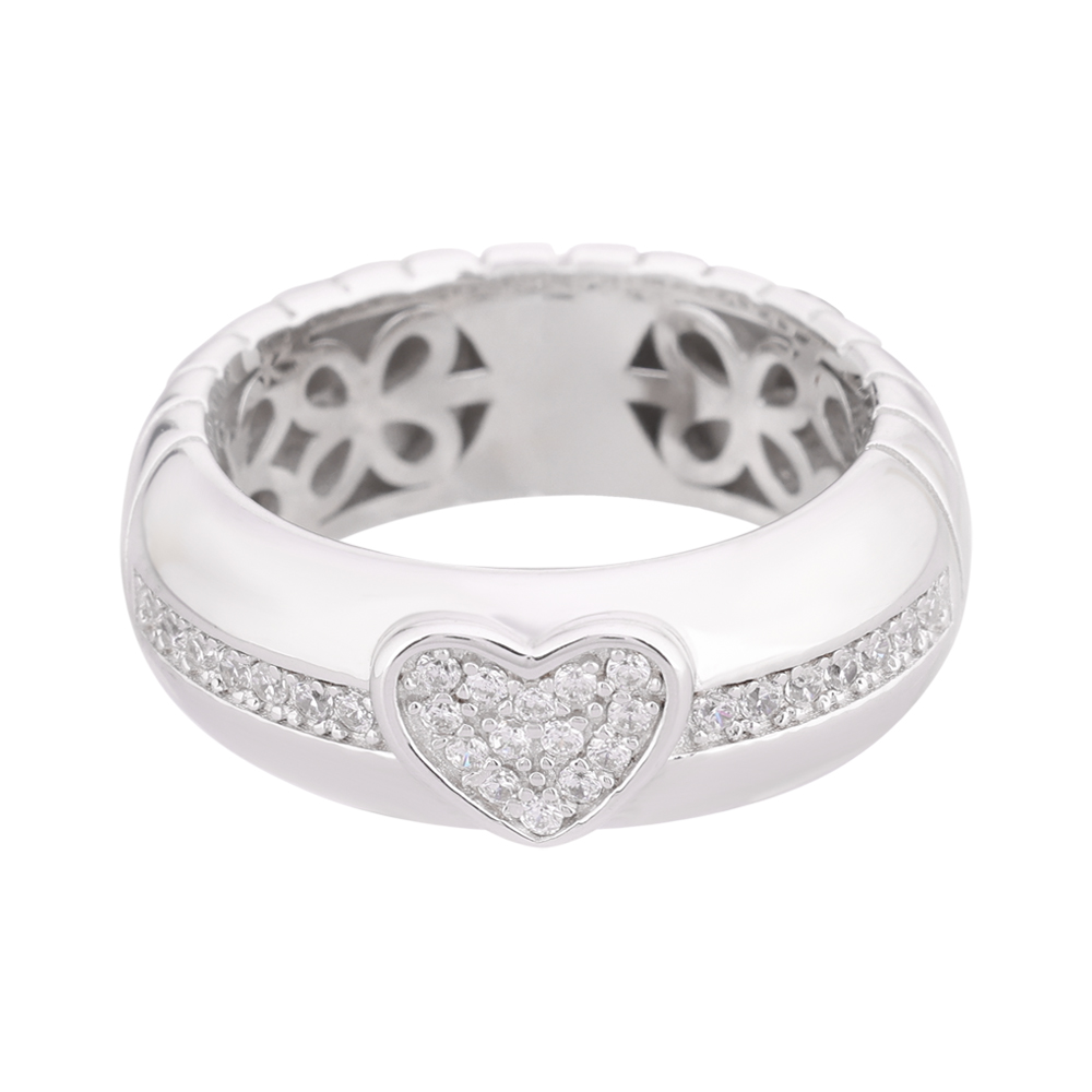 LeZilver Trendy Silver Ring for Ladies | Premium Look | All-India Shipping
