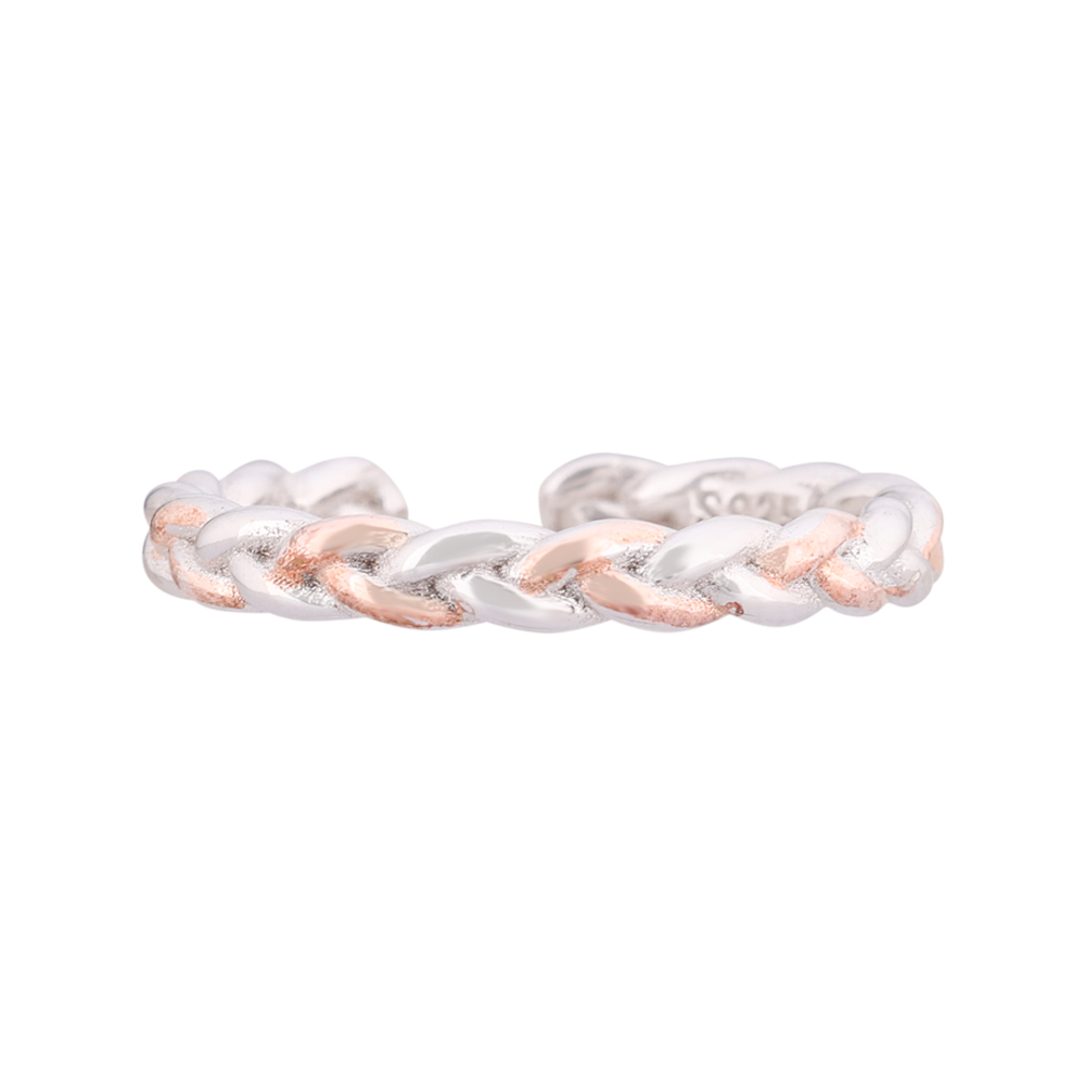 LeZilver 92.5 Pure Silver Toe Ring for Women � Elegant Everyday Wear