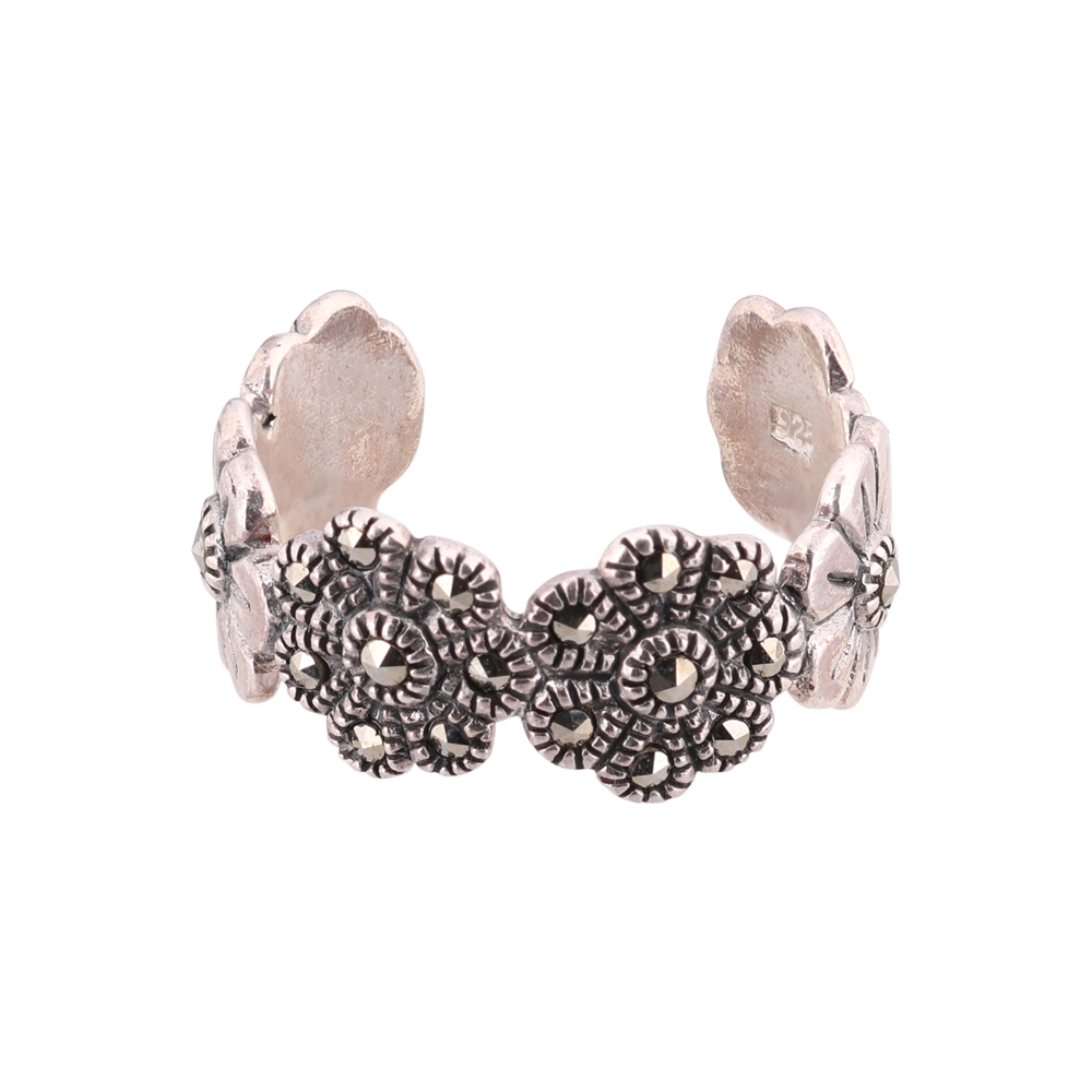 LeZilver Designer Silver Toe Ring for Women | 92.5 Hallmarked Silver