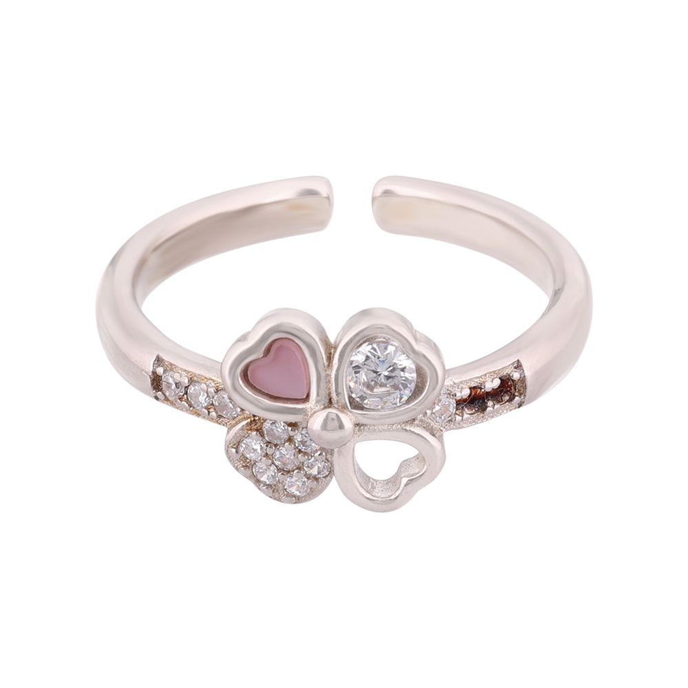 LeZilver Handcrafted Silver Toe Ring for Women � Ethnic Elegance