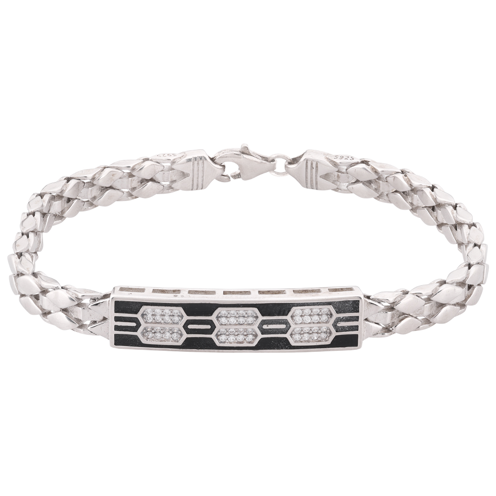 Minimal LeZilver Silver Pendant Set for Women | Modern Pure Silver Jewellery