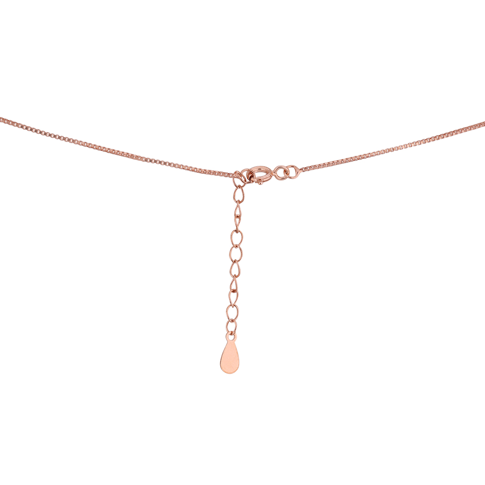 LeZilver Women�s Rose Gold Silver Chain � 92.5 Pure Silver Elegance | PAN-India Delivery
