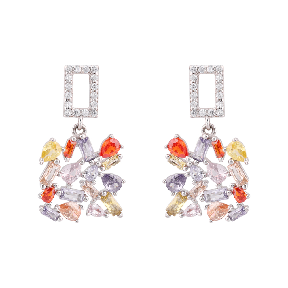 LeZilver 92.5 Pure Silver Earrings for Women | Lightweight Everyday Elegance | Pan India Delivery