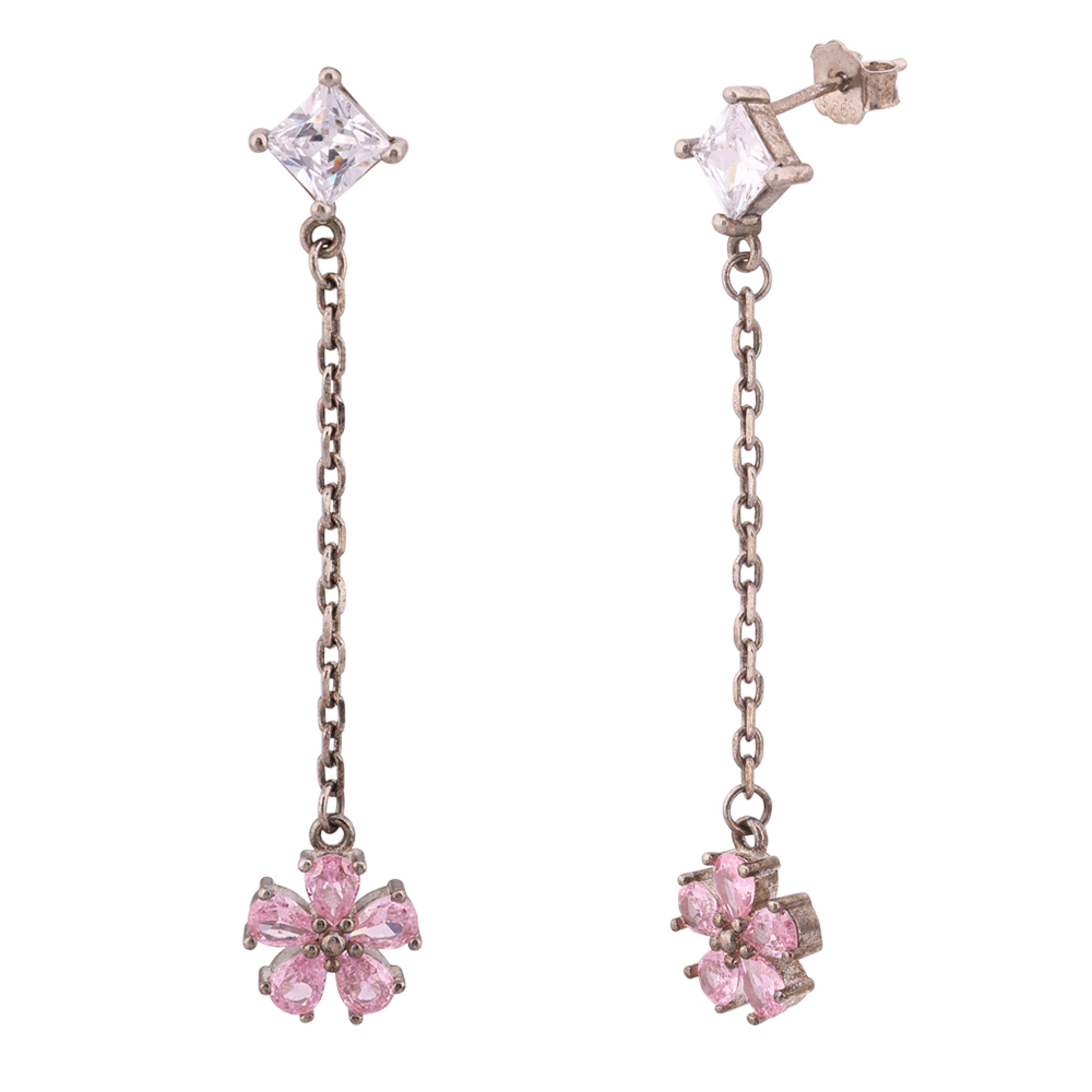 LeZilver 92.5 Hallmarked Silver Earrings for Women | Sleek Everyday Style | Pan India Shipping