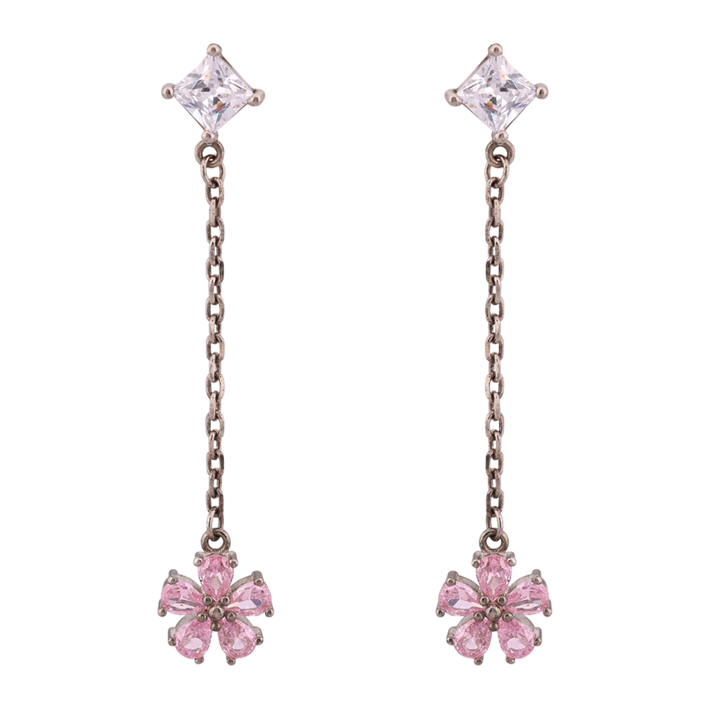 LeZilver 92.5 Hallmarked Silver Earrings for Women | Sleek Everyday Style | Pan India Shipping