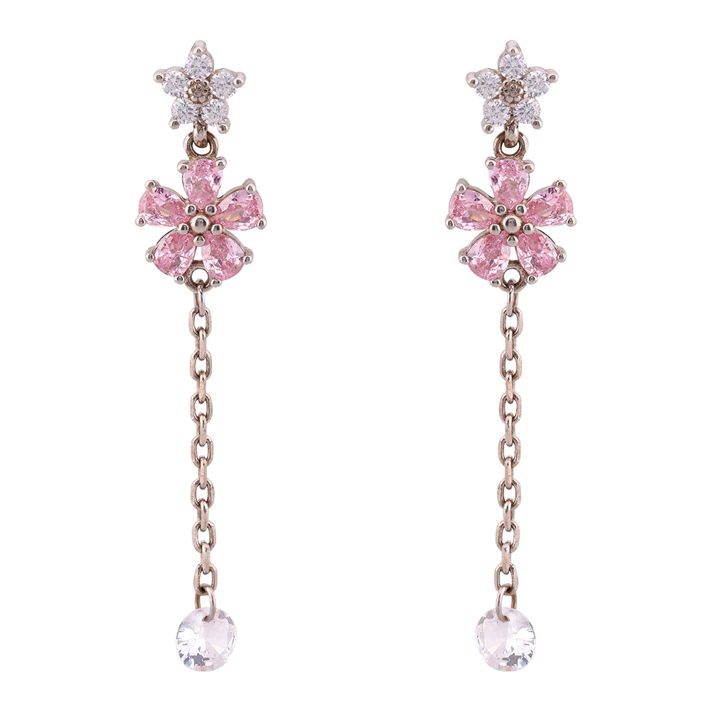 LeZilver Women�s Silver Earrings | 92.5 Sterling Silver | Modern Classic Design | Pan India Delivery