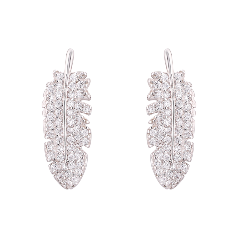 LeZilver Women�s 92.5 Silver Earrings | Pure Sterling Silver Everyday Elegance